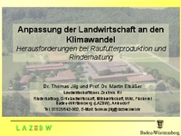 Anpassung der Landwirtschaft an den Klimawandel (#282)