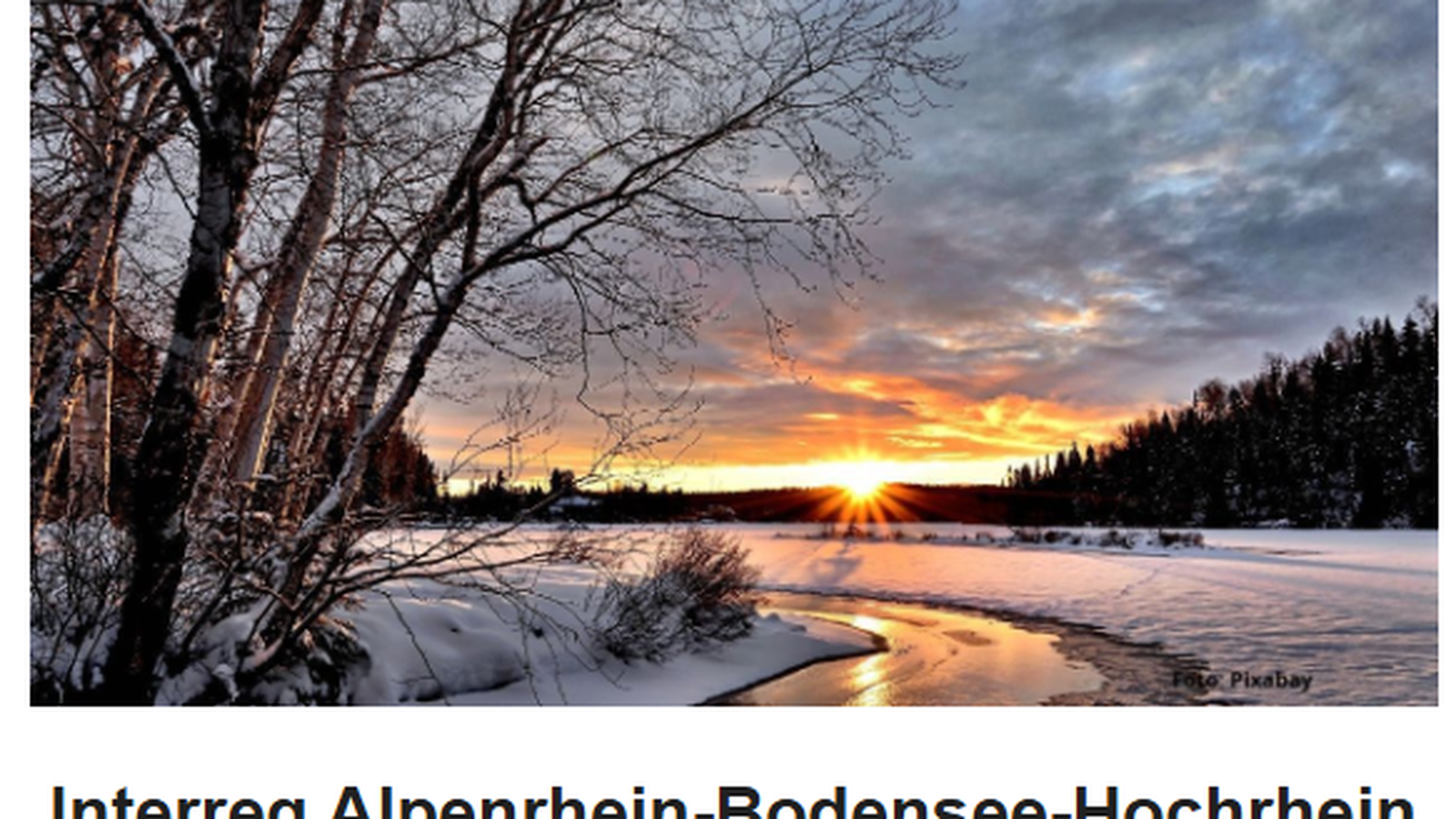 Die akutelle Ausgabe des Newsletters des grenzübergreifenden Interreg Alpenrhein-Bodensee-Hochrhein Programms wurde versendet. (veröffentlicht: 17.12.25)