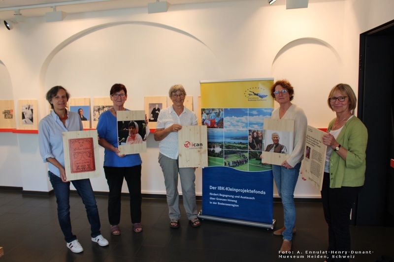 Interreg-Kleinprojekt Nr. 56 "Der Preis für den Frieden". Aufnahme A. Ennulat, Henry-Dunant-Museum Heiden, Schweiz