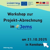 Workshop zur Projekt-Abrechnung im Joint electronic monitoring system (Jems)