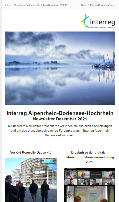 Dezember Newsletter