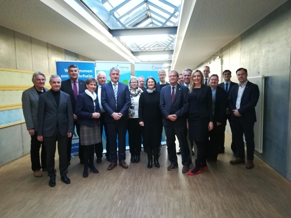 Interreg zu Gast: Vorstandssitzung der Hochrheinkommission