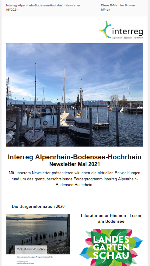 Mai Newsletter