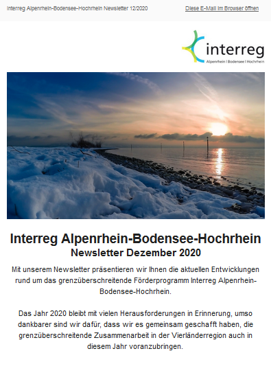 Newsletter Dezember 2020