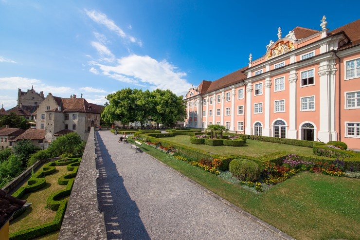 Neues Schloss Meersburg_Bodenseegärten